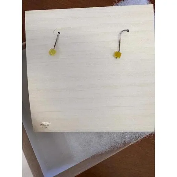 NWT Sundance Peyote Bird Turquoise Cross Earrings - Picture 3 of 3